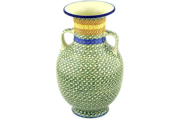 12" Vase - Grecian Sea