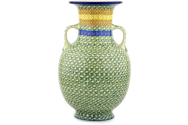 12" Vase - Grecian Sea