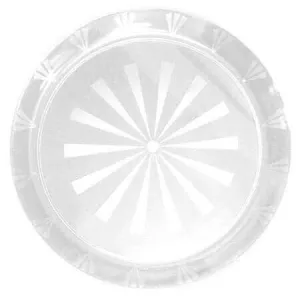 16" Clear Round Trays