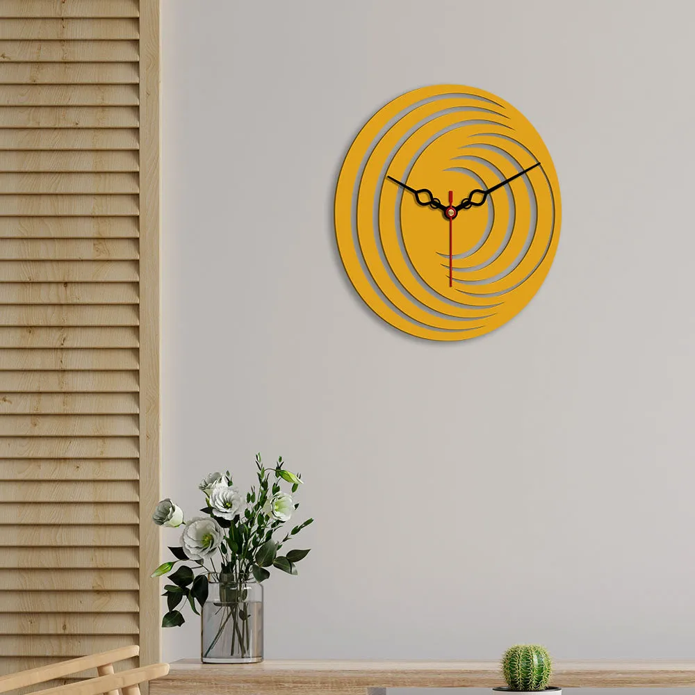 3D Shape Designer Wooden Wall Clock