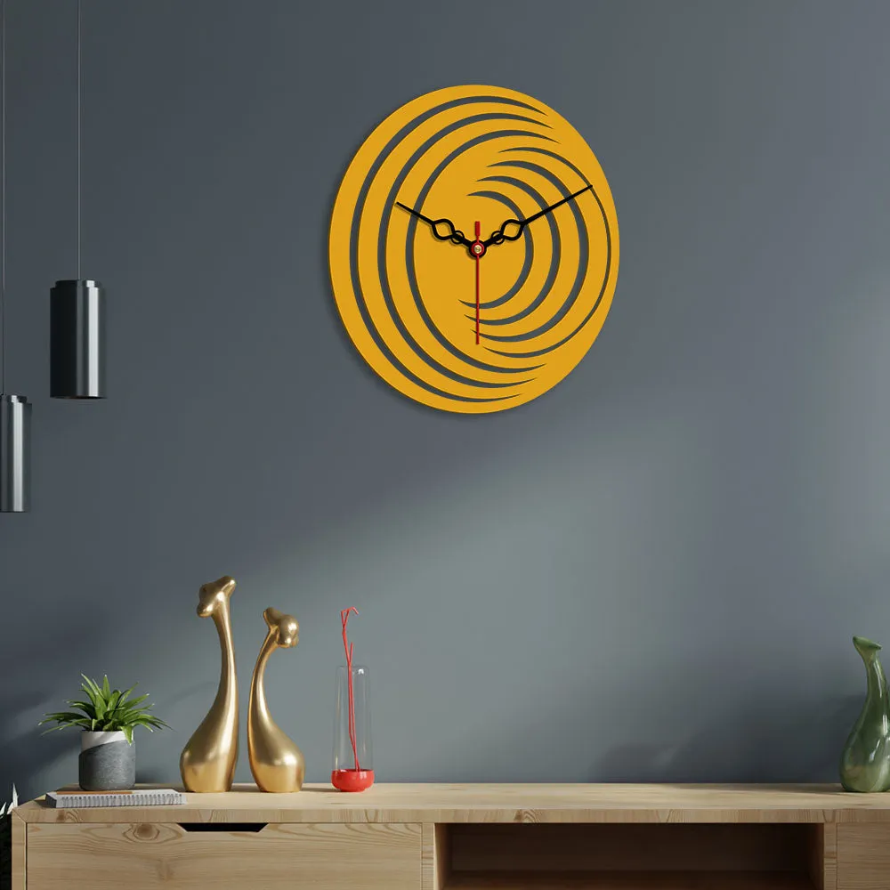 3D Shape Designer Wooden Wall Clock