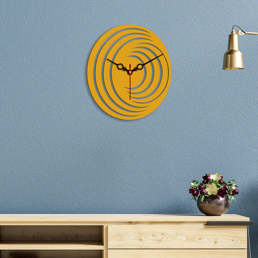 3D Shape Designer Wooden Wall Clock