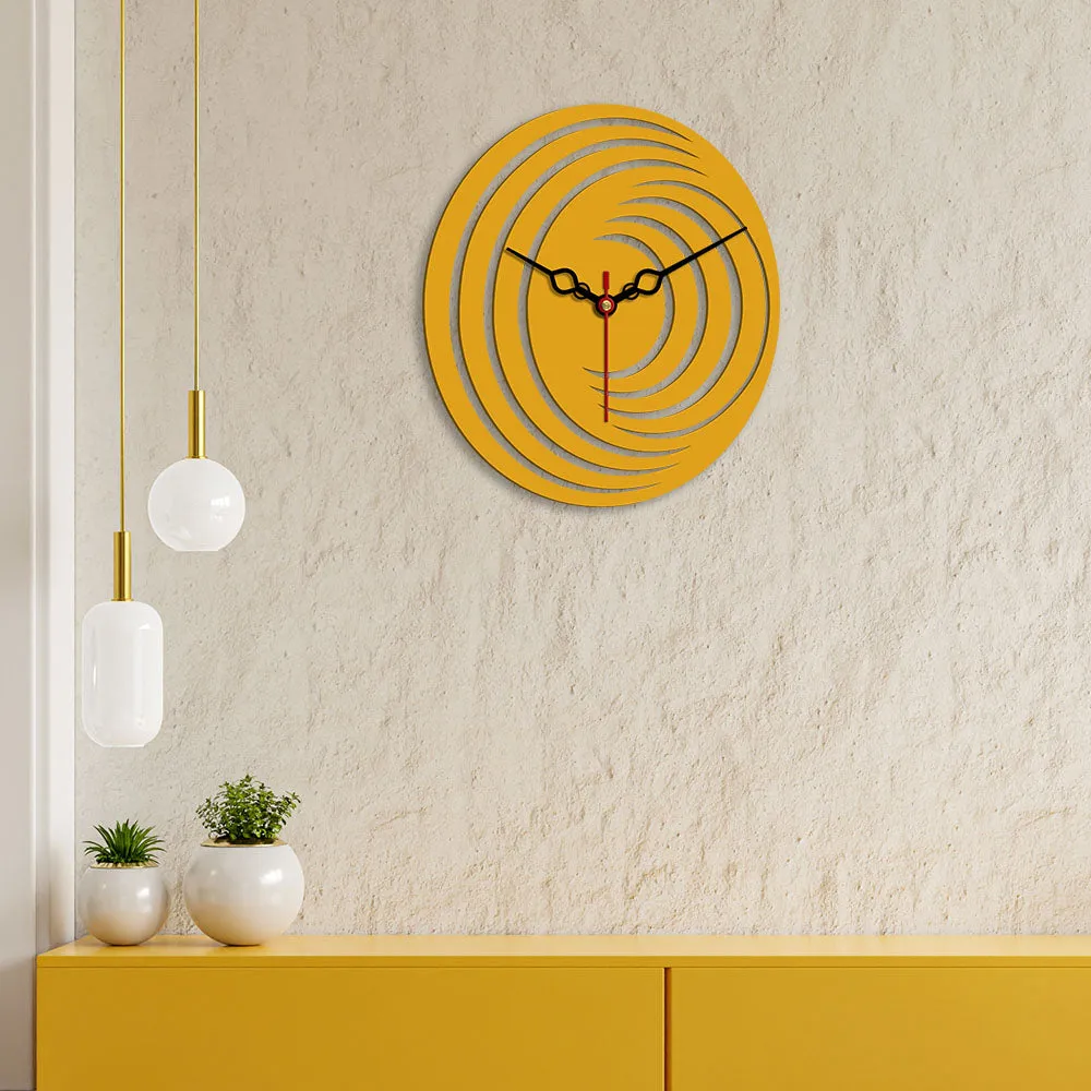 3D Shape Designer Wooden Wall Clock