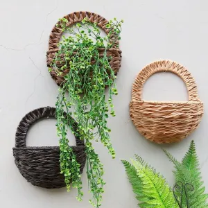 Allen - Rattan Wicker Wall Mounted Planter