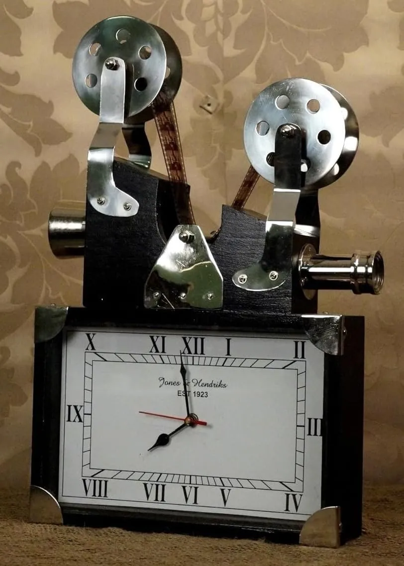 Antique Style Vintage Projector Clock (19 inch) - 2.5 KG