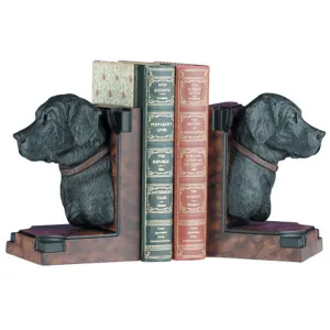 Black Lab Bookends