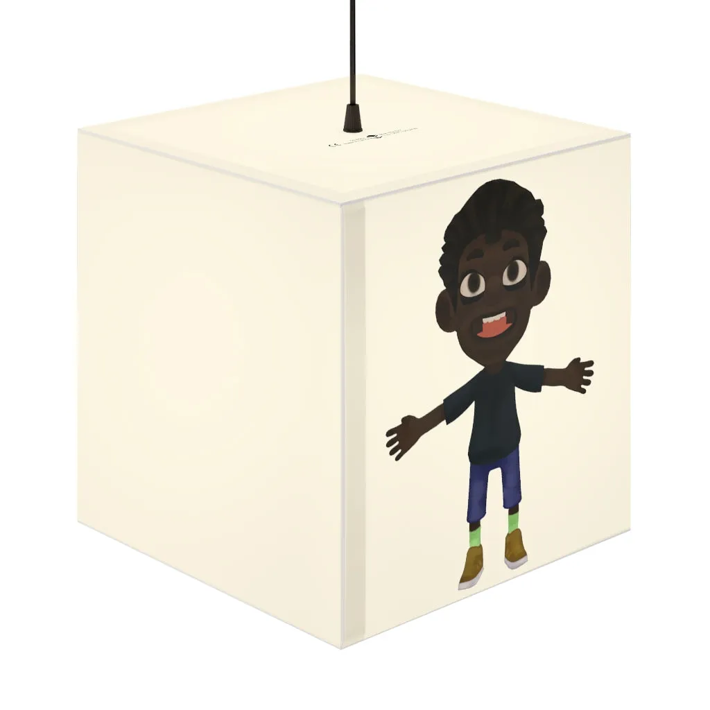 Boy Light Cube Lamp