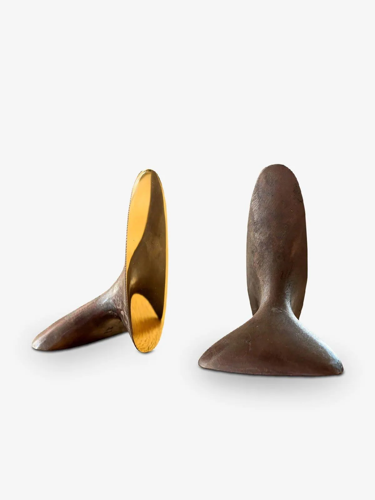 Brass Bookends N.1 by Carl Aubock