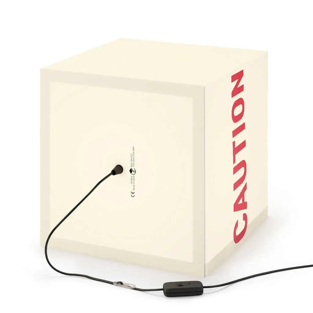 Caution Light Cube Lamp