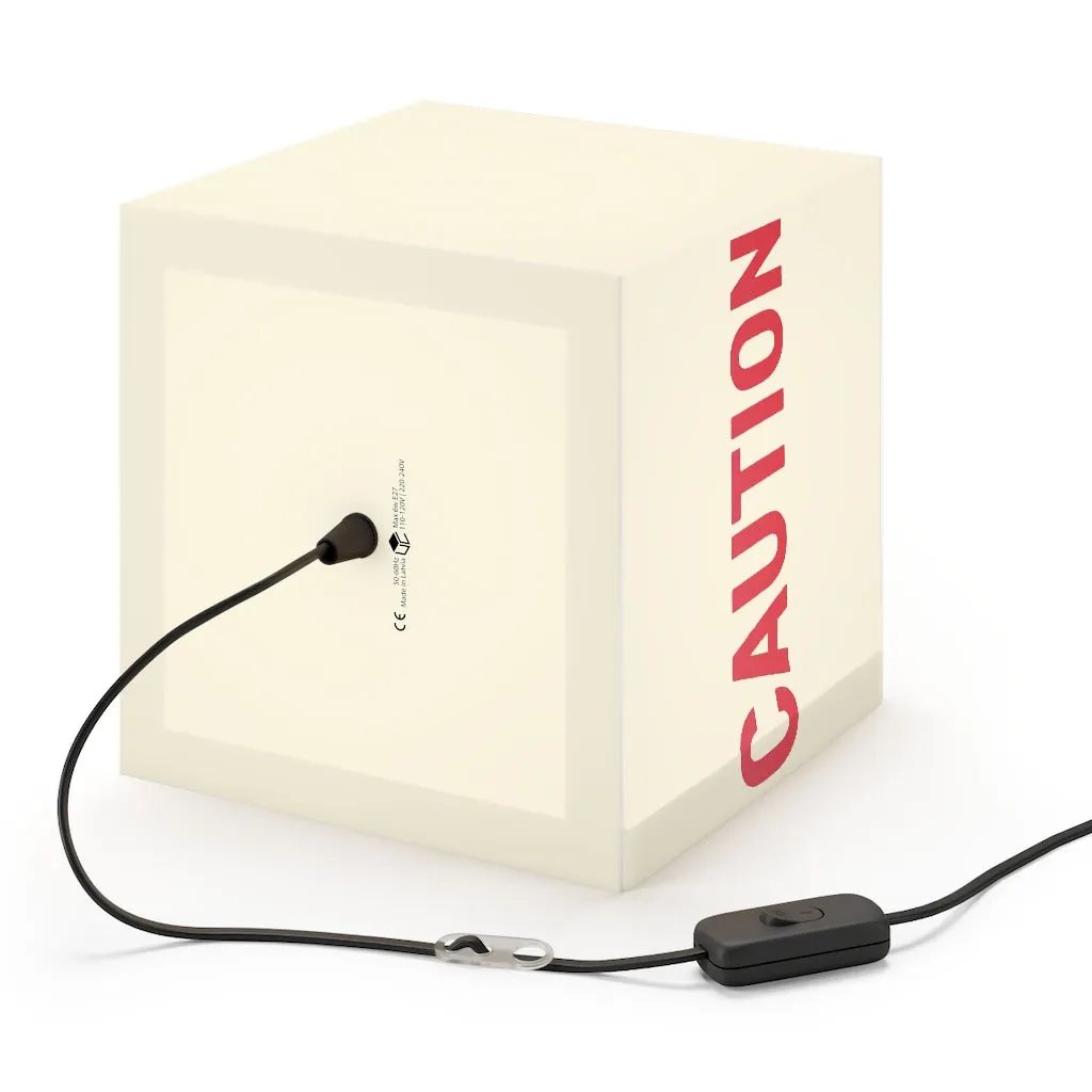 Caution Light Cube Lamp