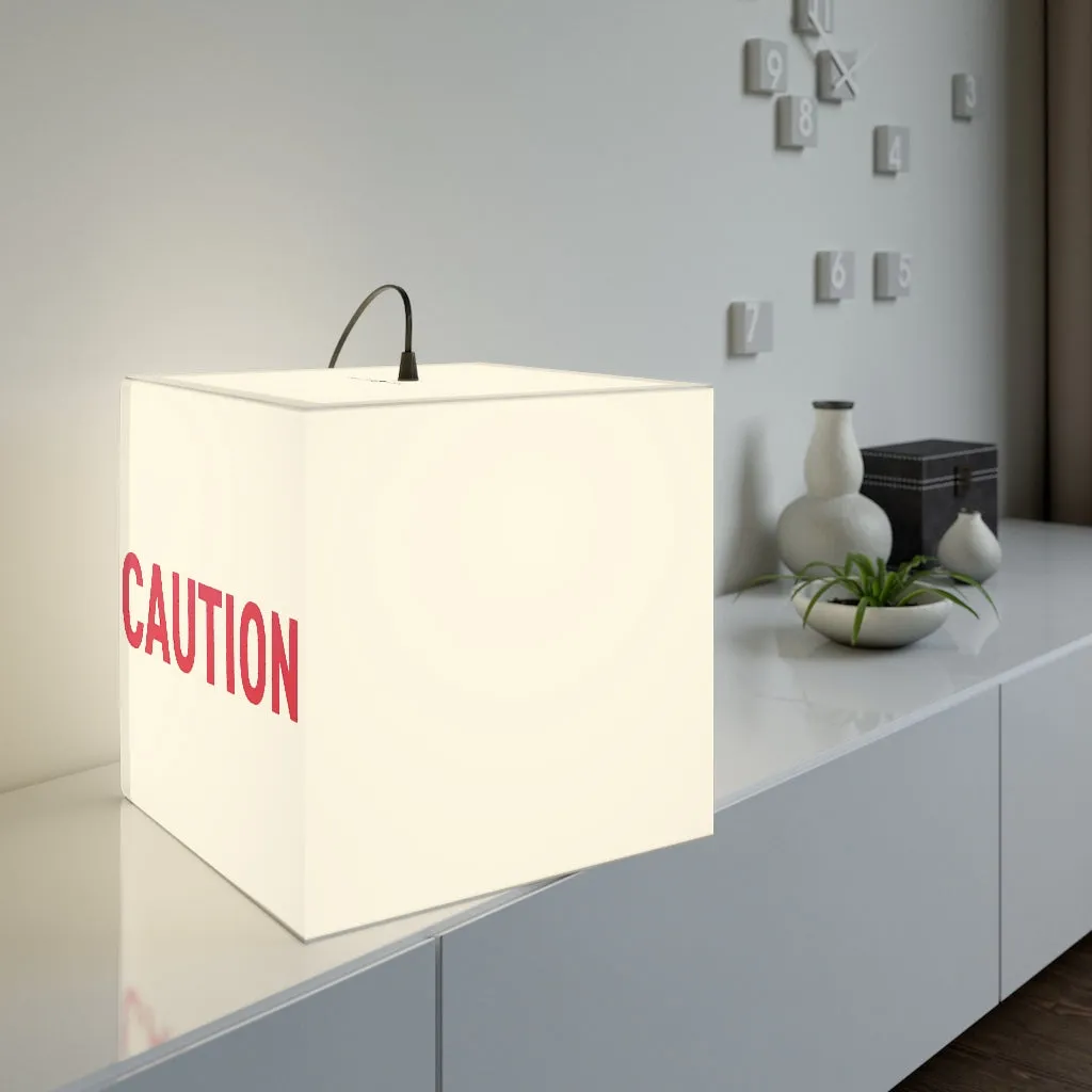 Caution Light Cube Lamp