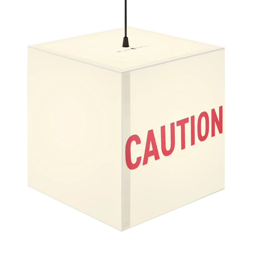 Caution Light Cube Lamp