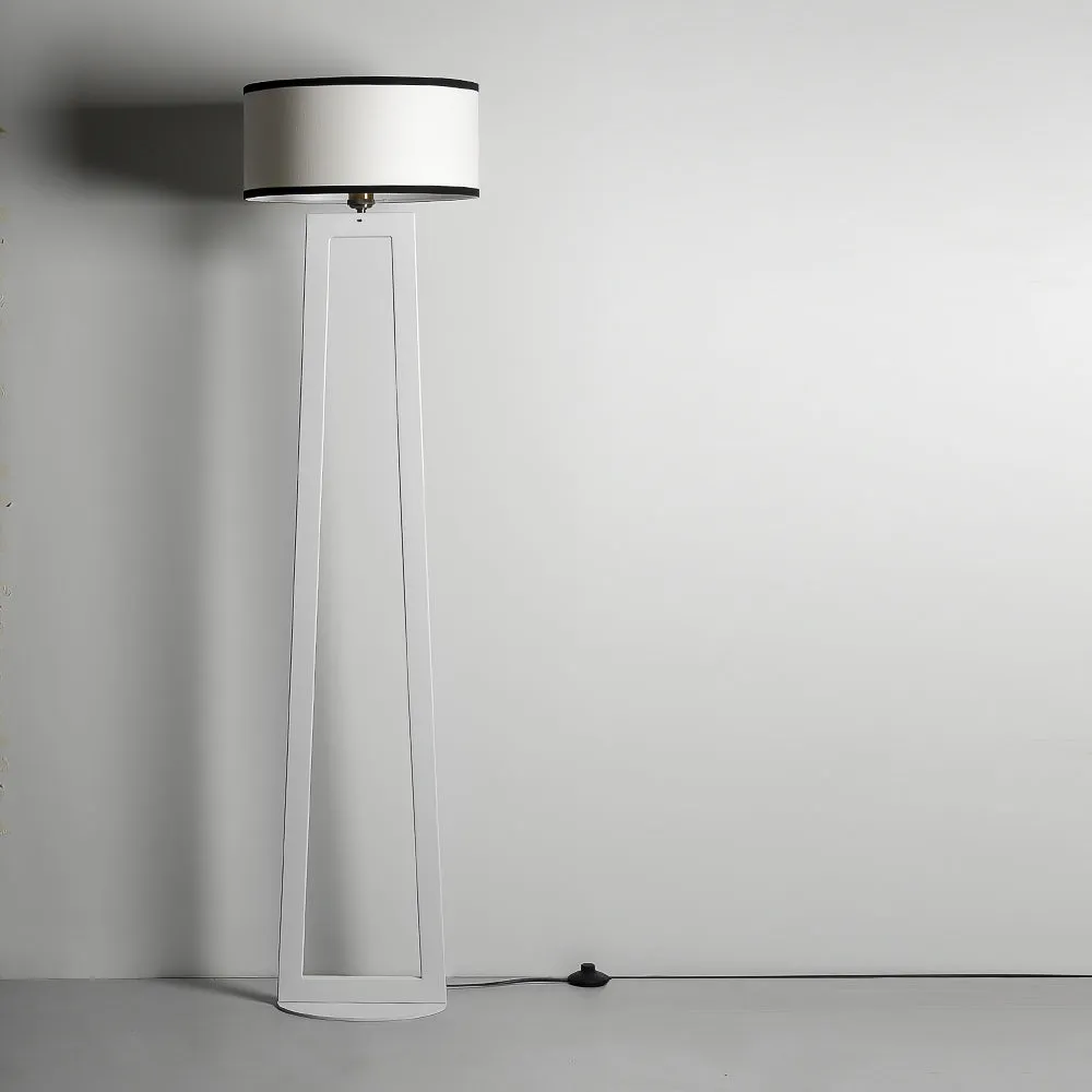 Clf104 Minimalist White Floor Lamp