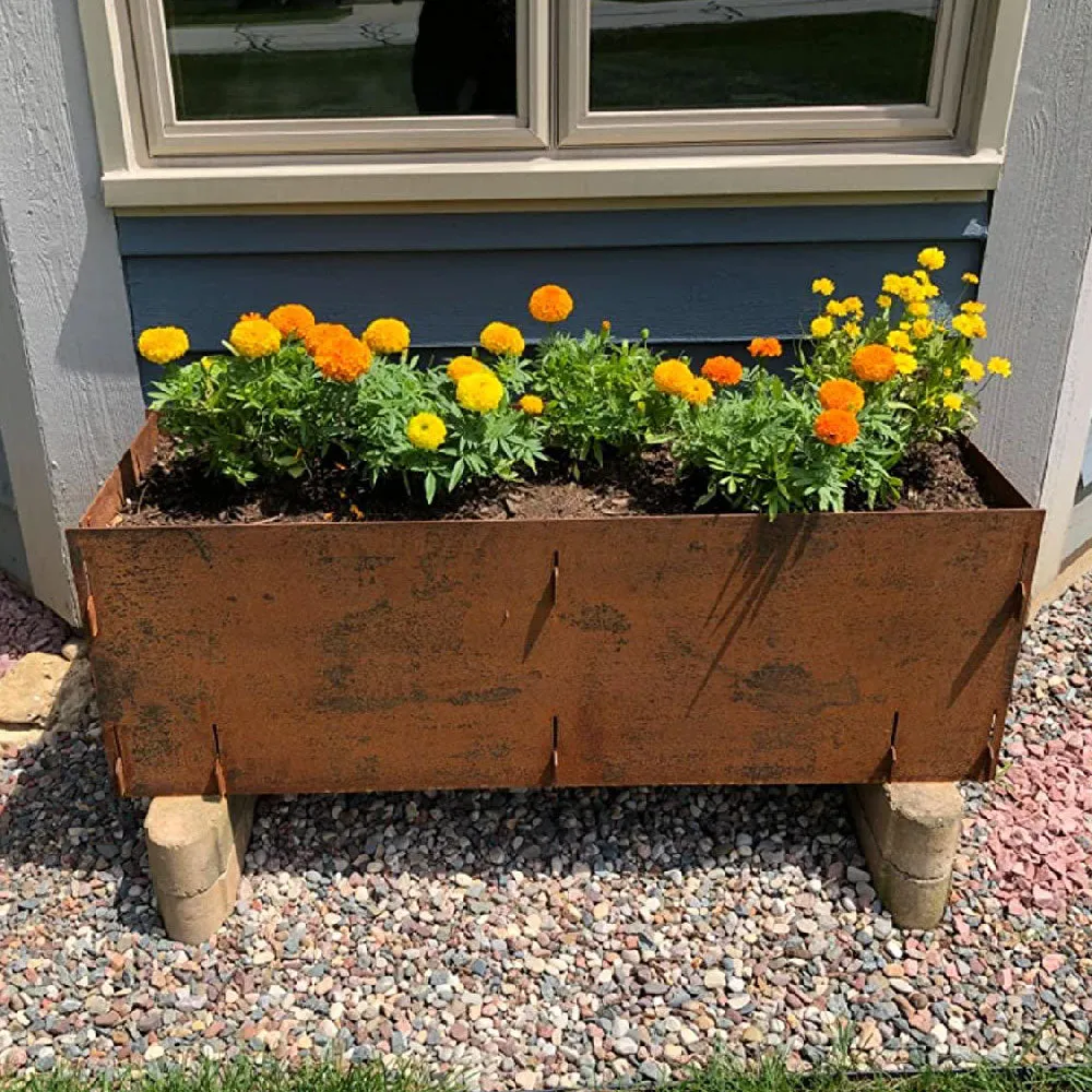 Corten Steel Planter Box