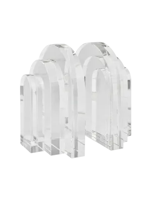 Crystal Palazzo Bookends