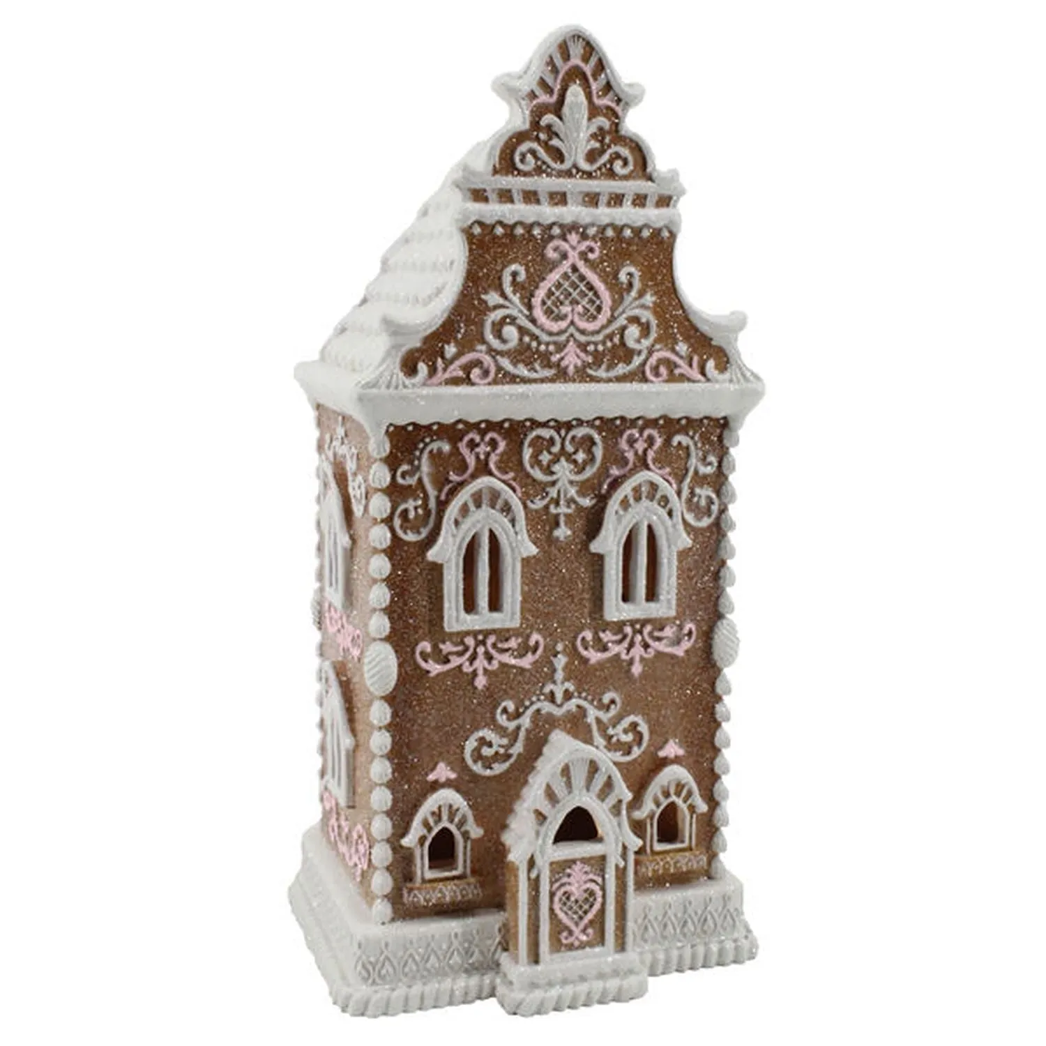 December Diamonds Gingerbread House With Led.