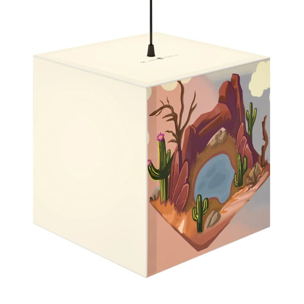 Desert Light Cube Lamp