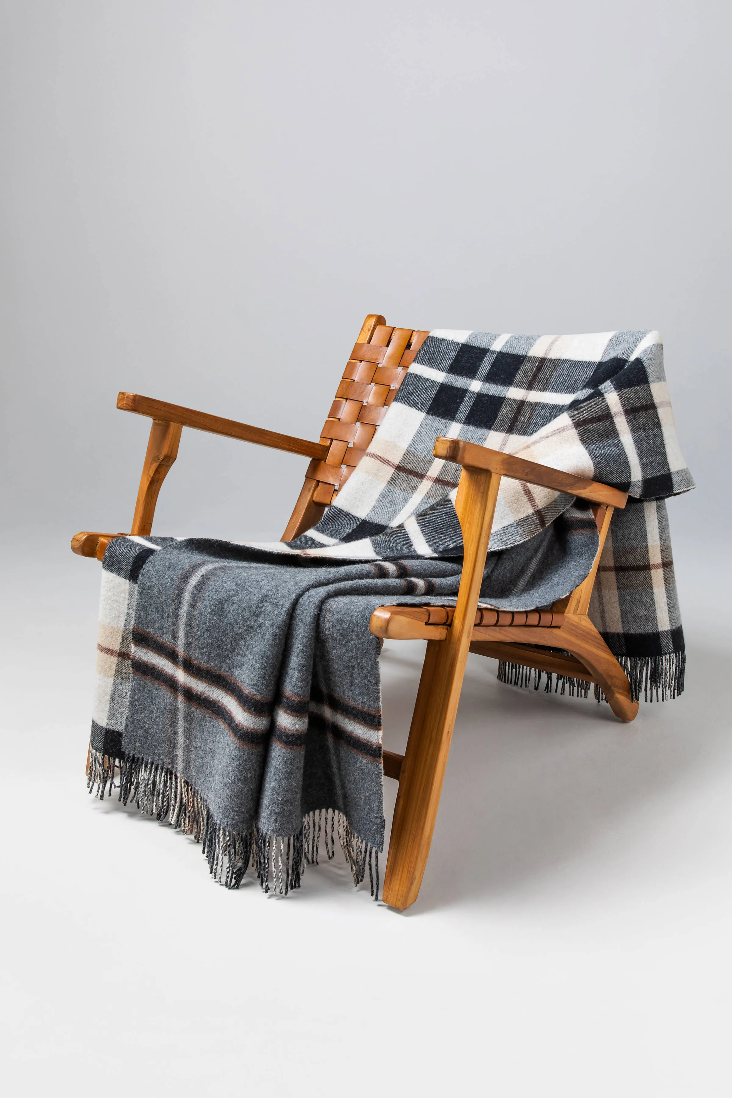 Double Face Lambswool Throw