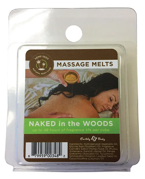 Earthly Body The Mood Set Refill Melts - Pack Of 4 Naked In The Woods