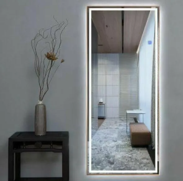 Escaby Technology Rectangular LED Mirror, 2 Ft x 4 Ft