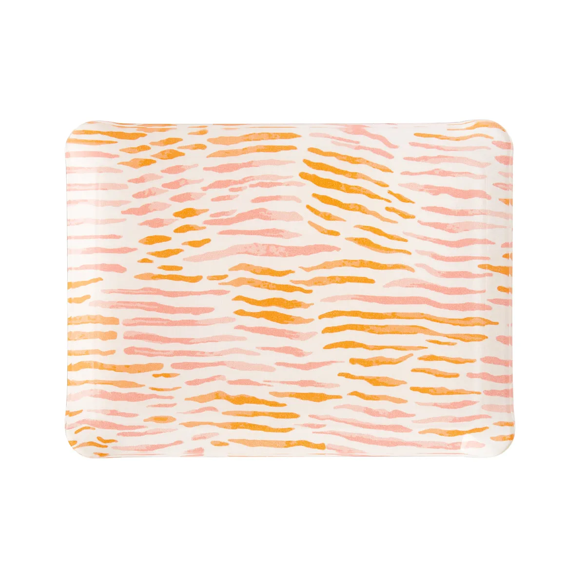 Fabric Tray Small Arles Pink/Orange