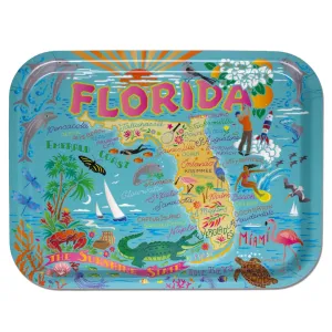 Florida Birchwood Tray BY CATSTUDIO