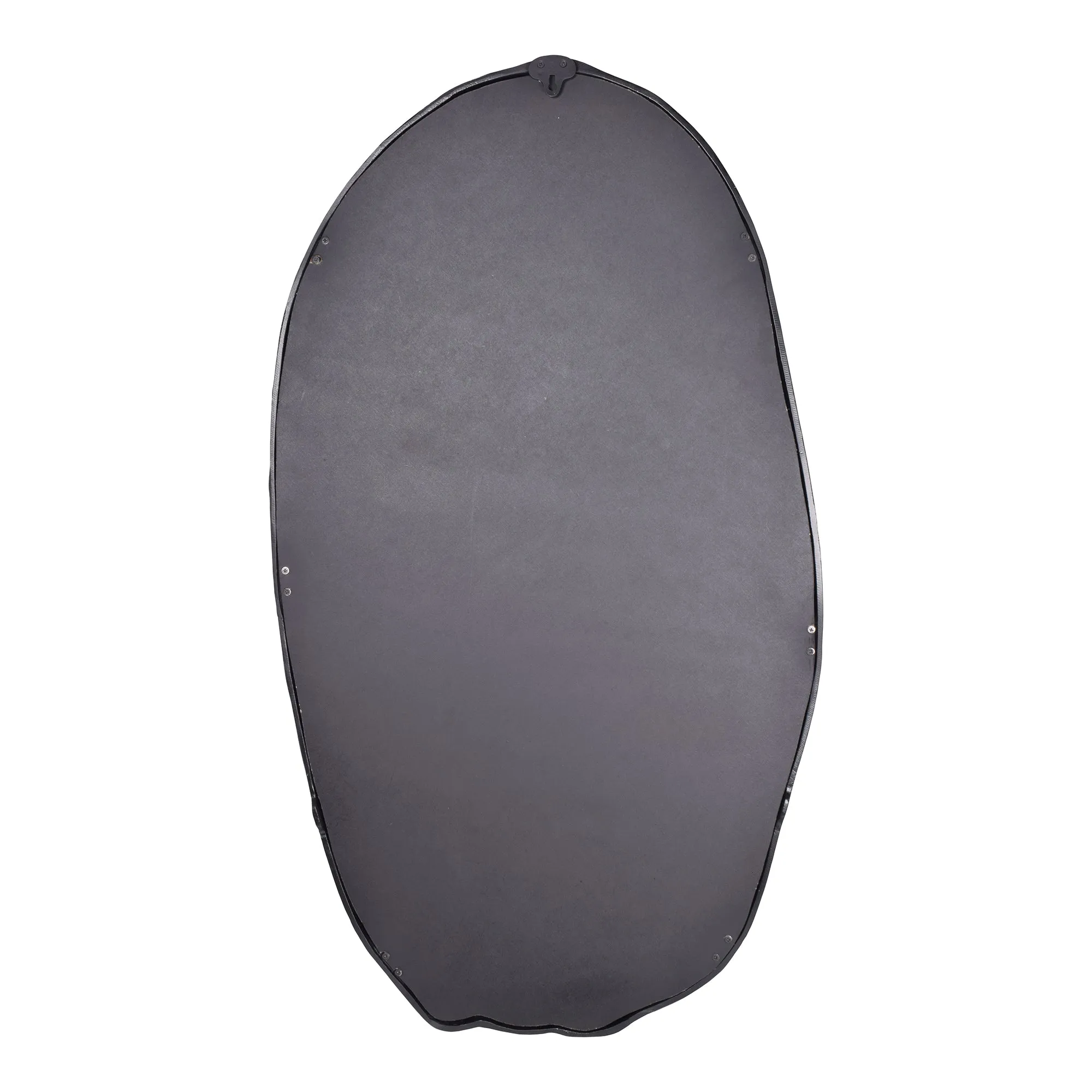 Foundry Mirror Oval Black