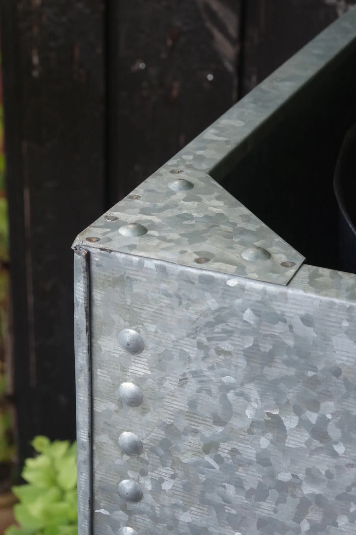 Galvanised Water Tank Trough Planter