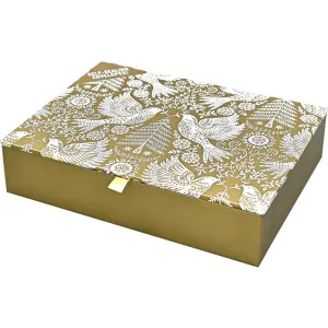 Golden Doves Deluxe Boxed Holiday Cards