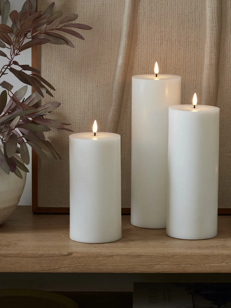 Grand LED Pillar Candle