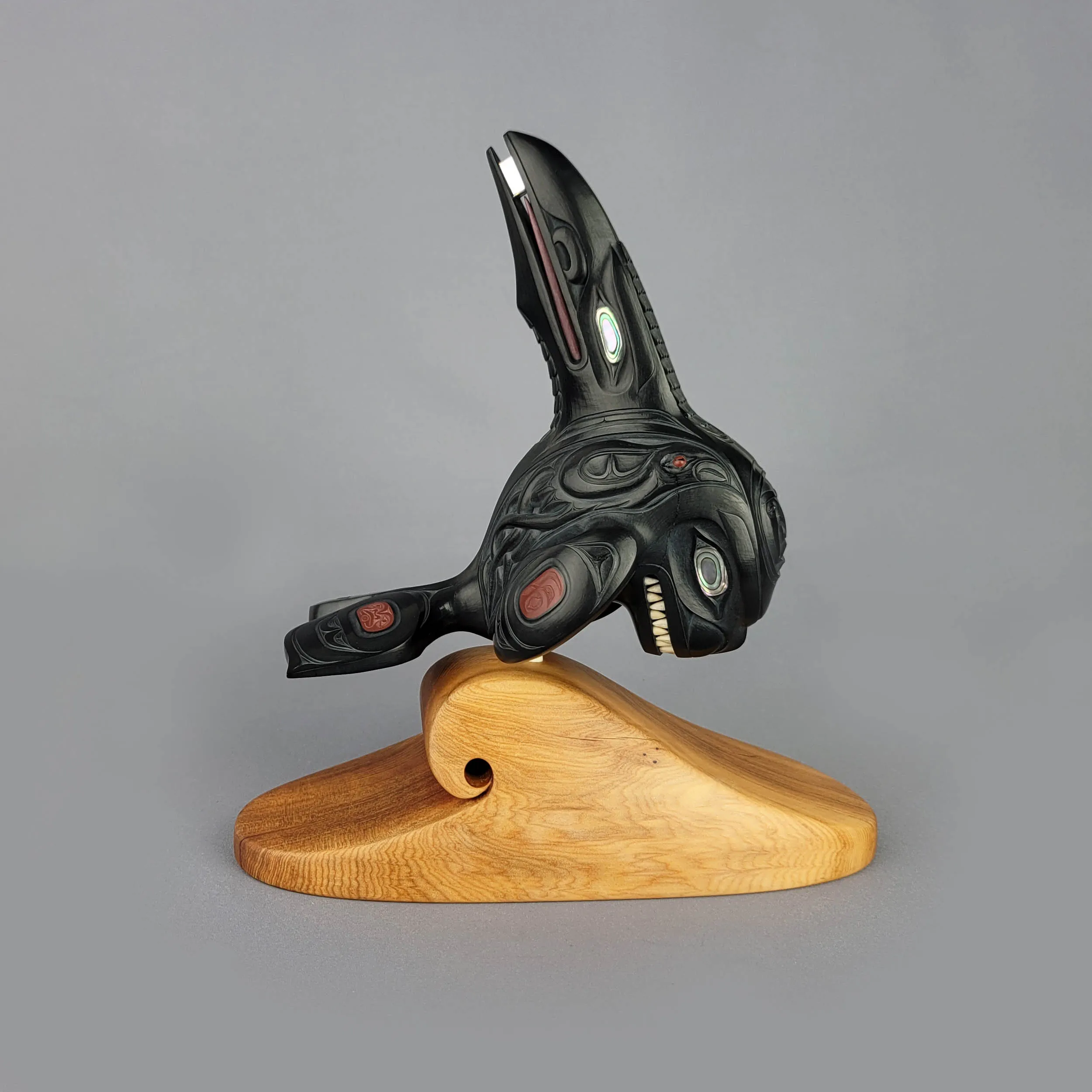 Haida Orca with Raven Fin