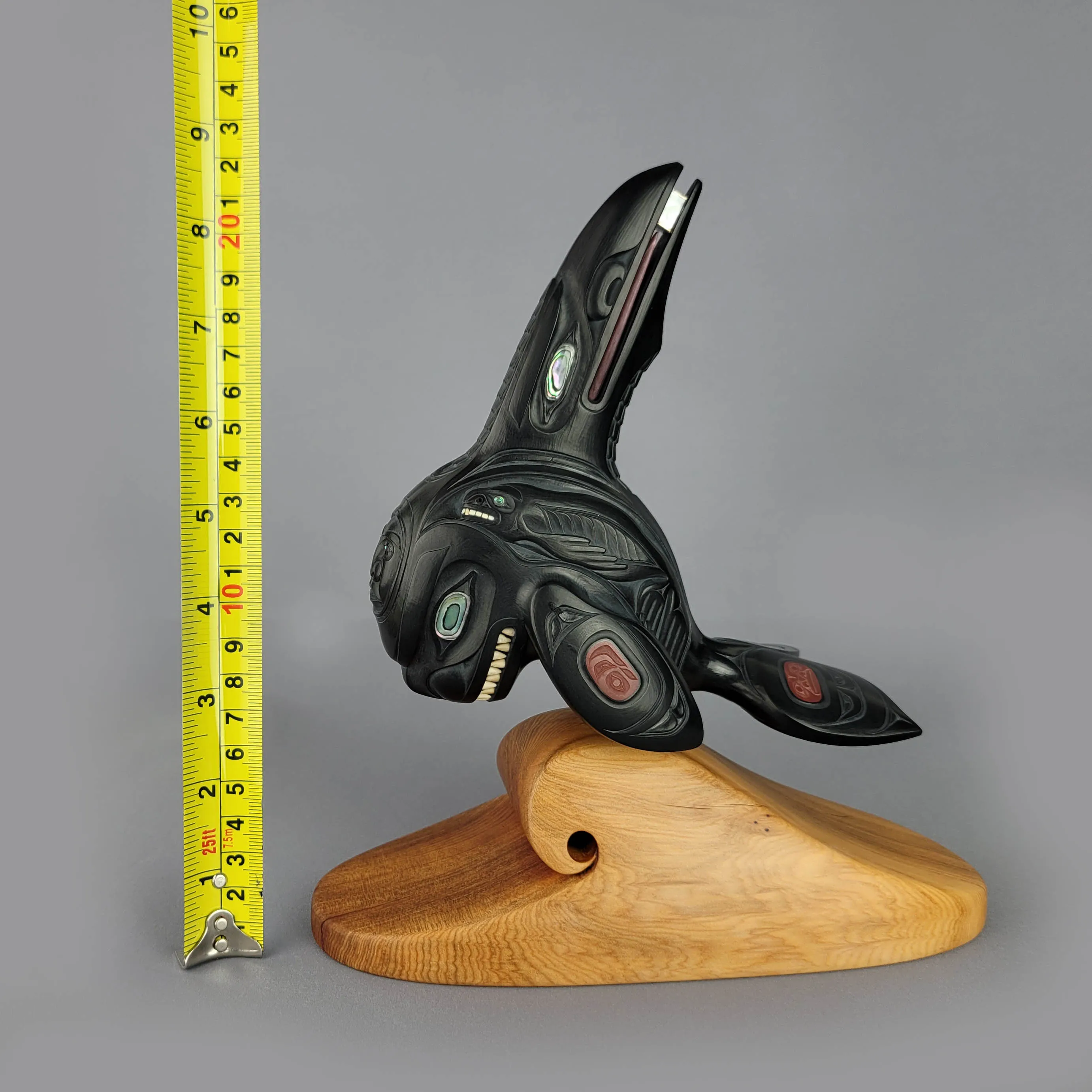 Haida Orca with Raven Fin