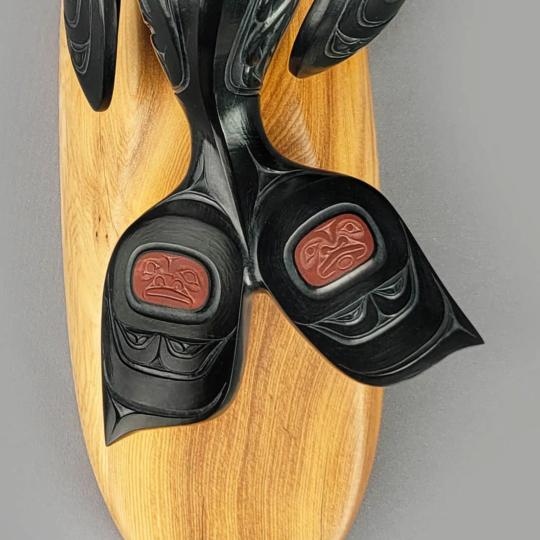 Haida Orca with Raven Fin