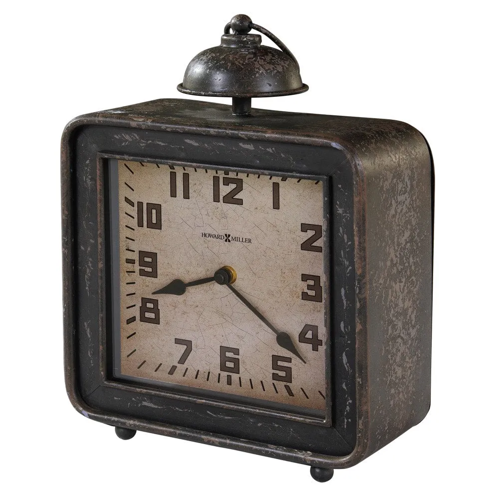 Howard Miller Collins Metal Mantel Clock 635-194