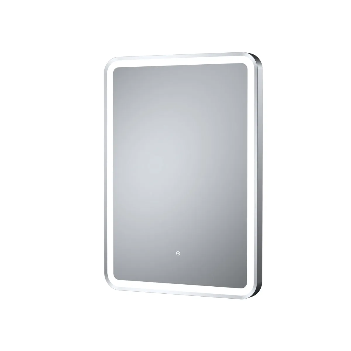 Hudson Reed 700 x 500mm Framed Mirror in Silver