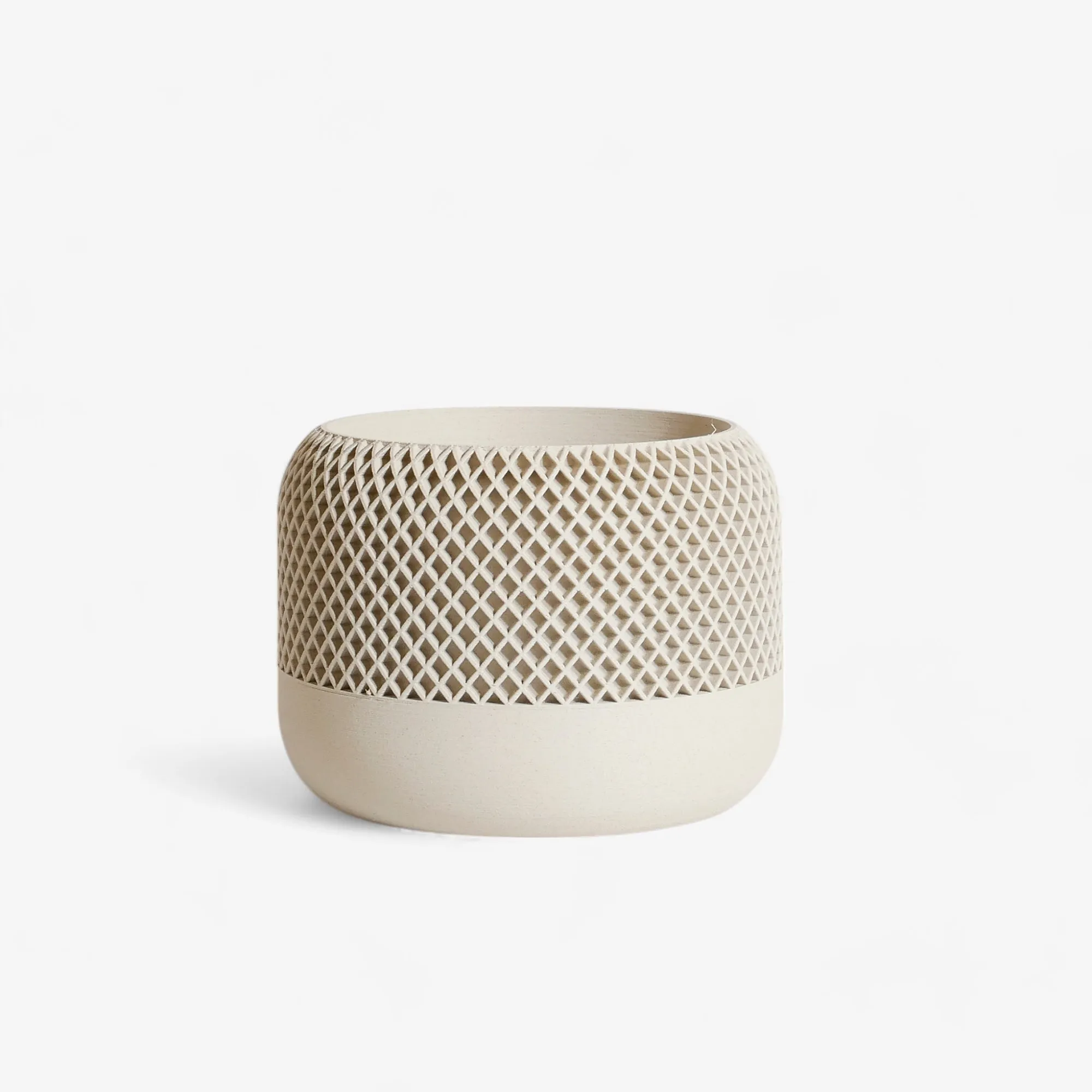 Indoor plant pot - Minimalist and textured design - APPLE