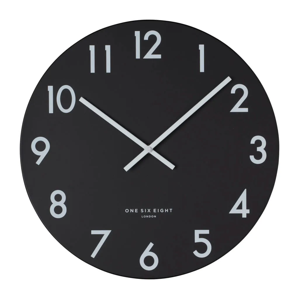 Jackson | Black Wall Clock