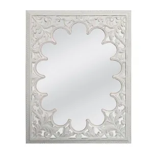 Jamila Mirror Matt White