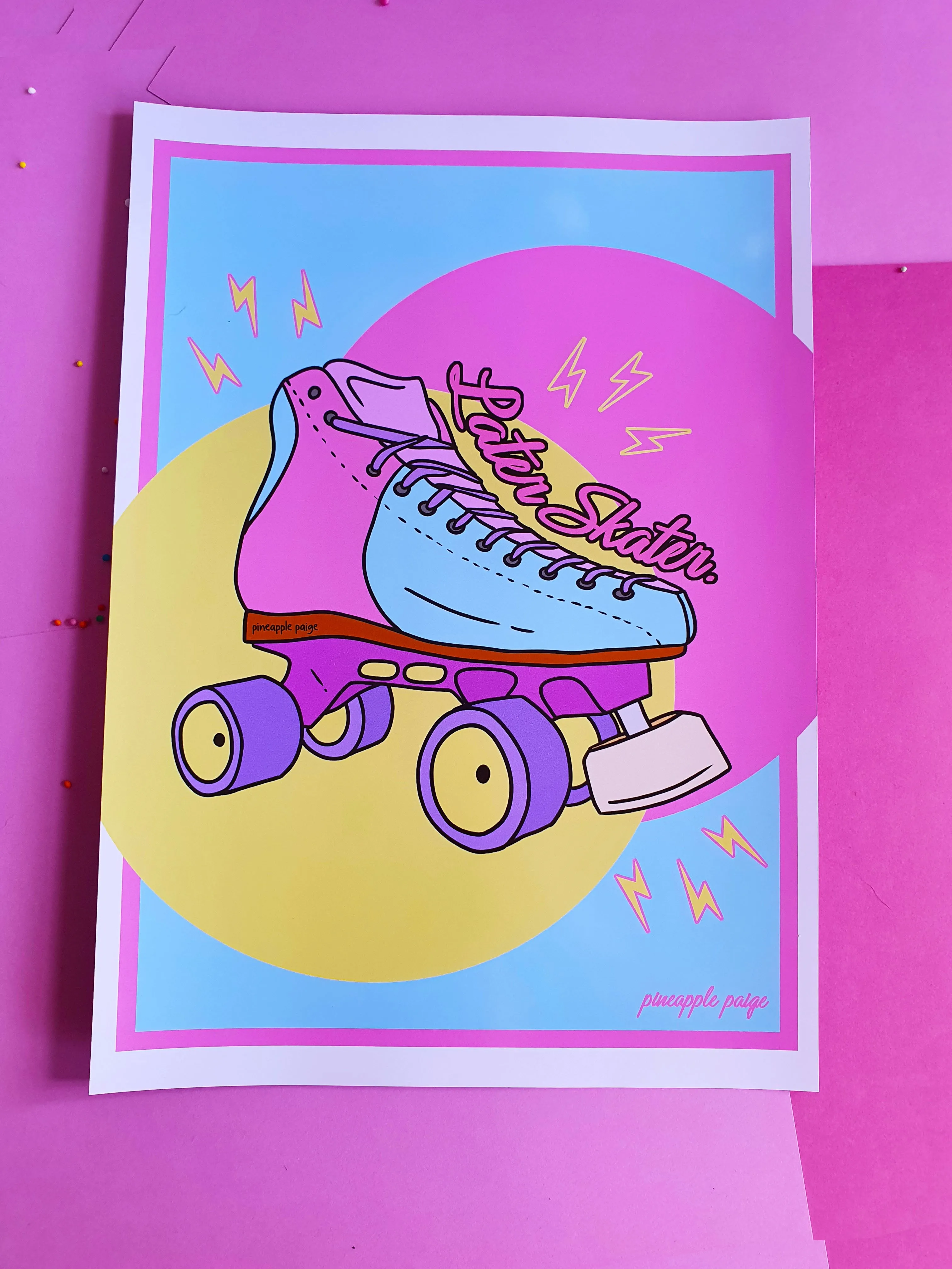 Later Skater Art Print