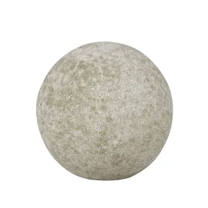 Light Olive Glass Frosted Ball