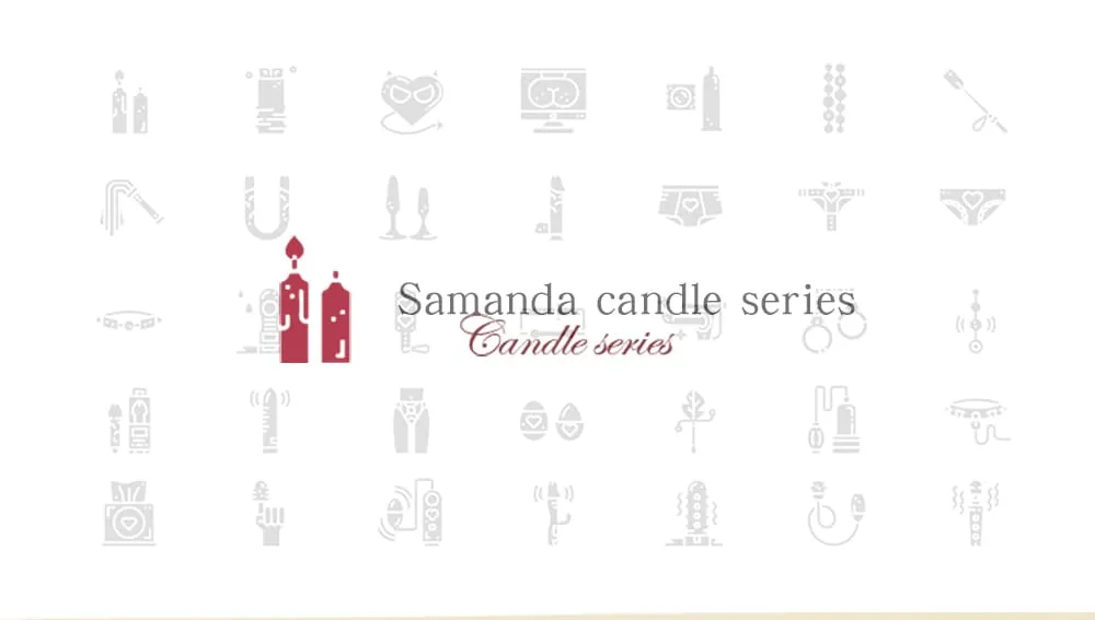 LOCKINK SEVANDA Fetish Drip Candles