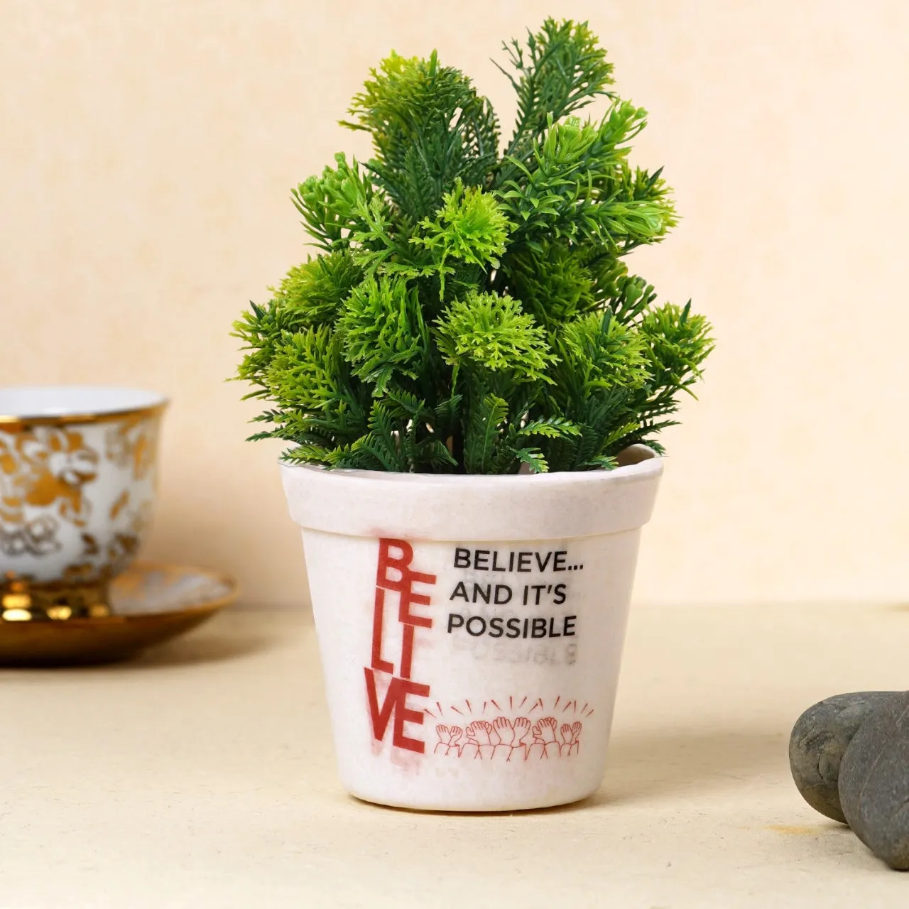 Melamine Cone Pot