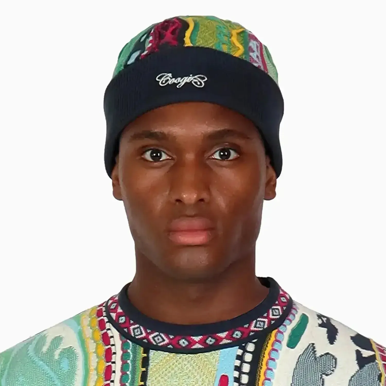 Men's Debut of the COOGI Art Collection - Droplet Crew Neck Sweater