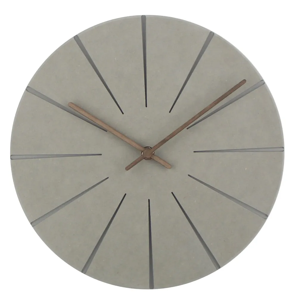 Minimal Wooden Wall Clock