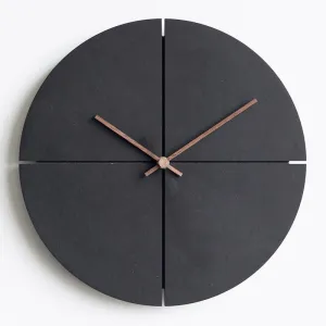 Minimal Wooden Wall Clock