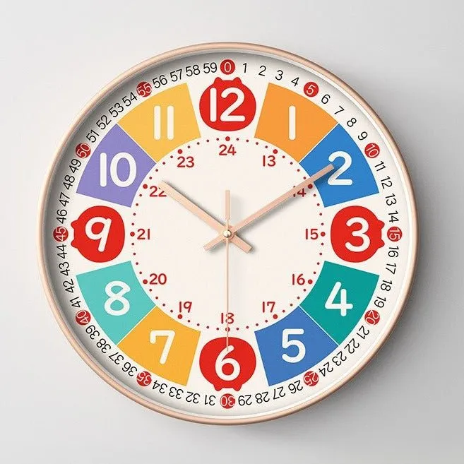 Modern Design Silent Wall Clock 8 Inch