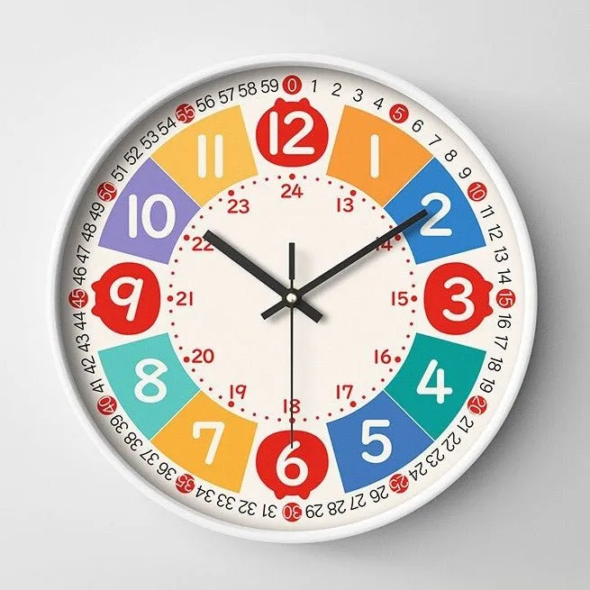 Modern Design Silent Wall Clock 8 Inch