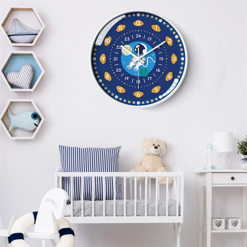 Modern Design Silent Wall Clock 8 Inch