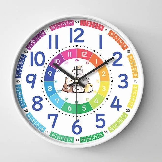 Modern Design Silent Wall Clock 8 Inch