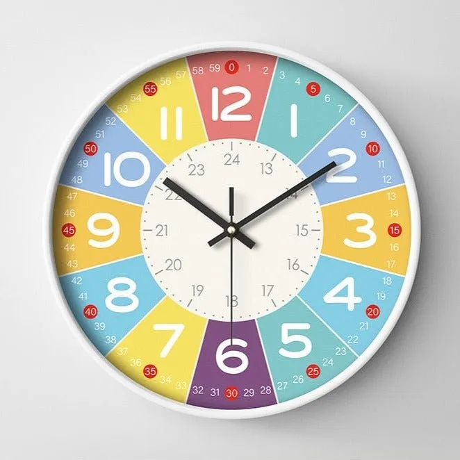 Modern Design Silent Wall Clock 8 Inch